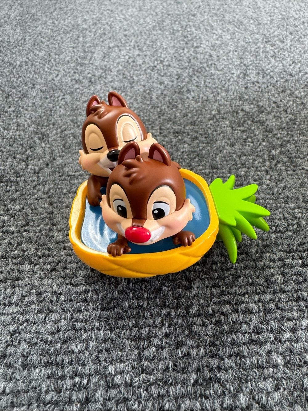 POP MART Disney CHIP 'N' DALE Fun-loving Brothers Series Pineapple Pool Figure